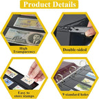 MUQING Stamp Album Pages, Stamp Storage Holder, Stamp Collecting Display - Image 3