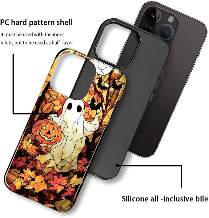 Case for iPhone 13/14, Scratch Resistant Hybrid Double Layer Hard - Image 2
