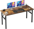 Need Folding Desk, 54 inch Large Computer Desk by Need