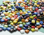 Lanyani 2 Pounds Vibrant Glass Mosaic Tiles - Image 6