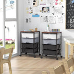 SYKIARIOL Utility Cart with 4 Drawers, Rolling Storage Cart with Drawers - Image 8