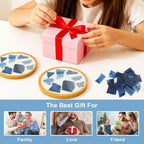 DINGSEN 4Pcs Mosaic Coaster Kit, - Image 6