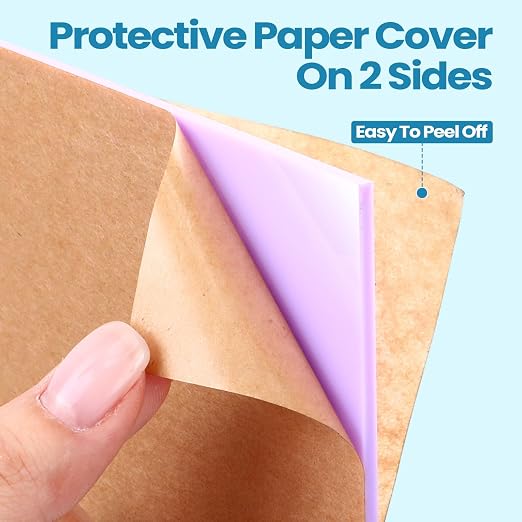 Suzile 30 Pcs Colored Acrylic Sheets 1/8 Inch Thick - Image 3