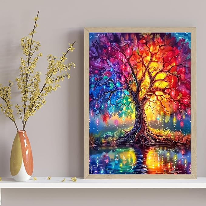 WUDWL Diamond Art Kits for Adults Beginner, Tree of Life DIY Modern Diamond - Image 2