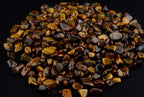 Natural Chip Stone Beads Tiger Eye 5-8mm About 400 Pieces Irregular Gemstones - Image 2