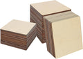 120 PCS Unfinished Plywood Sheets by Geytetqi
