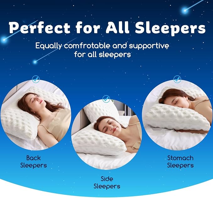 KUCEY Cooling Side Sleeper Pillow - Image 6