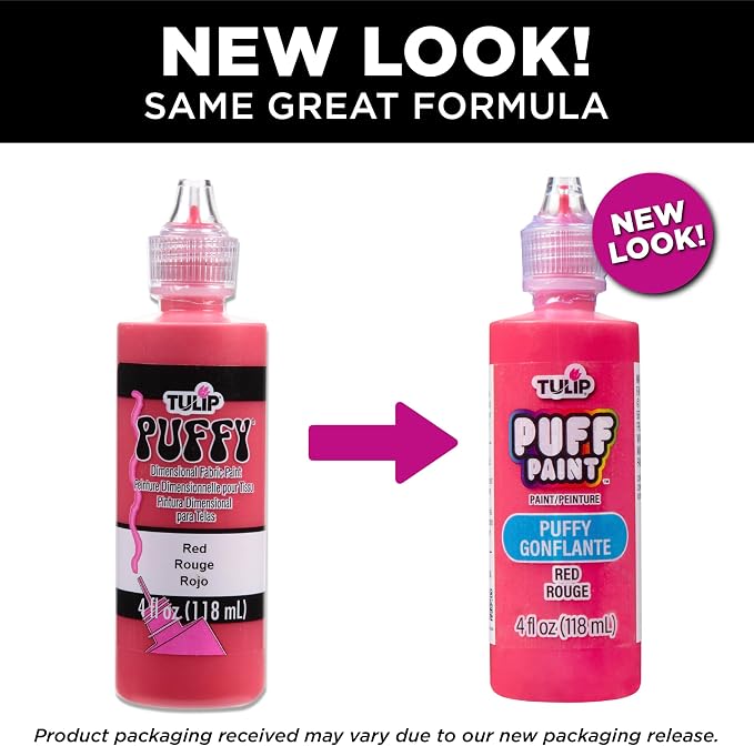 Tulip Puff Fabric Paint, Permanent Craft Paint - Image 6
