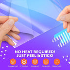 Frisco Craft Self Laminating Sheets, No Machine Needed, Self Sealing Laminate - Image 3