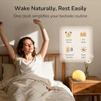 HOUSBAY Sunrise Alarm Clock Radio - Image 2