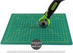 ZERRO Cutting Mat 12" x 9" Self Healing Rotary Cutting Mat A4 | Double-Sided - Image 2