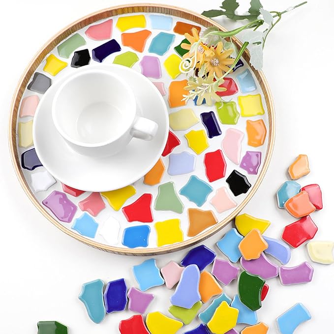 0.8inch-1.6inch Size Irregular Ceramic Mosaic Tiles - Image 5