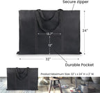JJRING Dacron Light Weight Art Portfolio Bag, and Drawing - Image 2