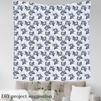 Feelyou Japanese Koi Upholstery Fabric by The Yard, Ocean Wave Hokusai - Image 3