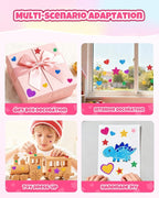 1024PCS Glitter Foam Stickers for Kids - Image 6