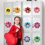gisgfim 80Pcs Colorful Flower Cutouts Back to School Decorations Bulletin Board - Image 7