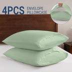 Pillowcases King 4 Pack, 20x36 Pillow Cases - Image 5