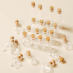 Geiserailie 80 Pieces Tiny Glass Bottles Spell Jars - Image 3