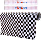 Tintnut Chessboard Permanent Vinyl Roll 12in x 5ft Permanent Adhesive Vinyl | by Tintnut
