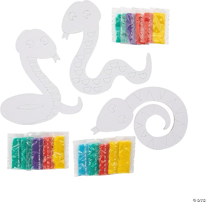 Fun Express Snake Sand Art Sheets - Image 2