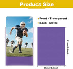 Premium Card Sleeves, 150 Sleeves 2.6''x3.6'' Compatible - Image 2