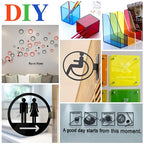 8 Pack Colored Acrylic Sheets 8 x 12 Inch, 1/8 Inch Thick, 8 Colors | - Image 7