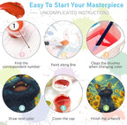 Offito Paint by Numbers Kit for Adults - Image 6