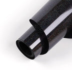 HTVRONT Black Glitter Heat Transfer Vinyl, Iron on Vinyl by HTVRONT