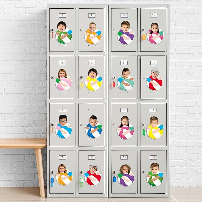 gisgfim 80Pcs Summer Cutouts Beach Ball Decorations Bulletin Board Pool Ball - Image 7