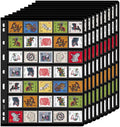 10 Sheets Stamp Pages Collector Stamp Album Page Stamp Pages by Unknown