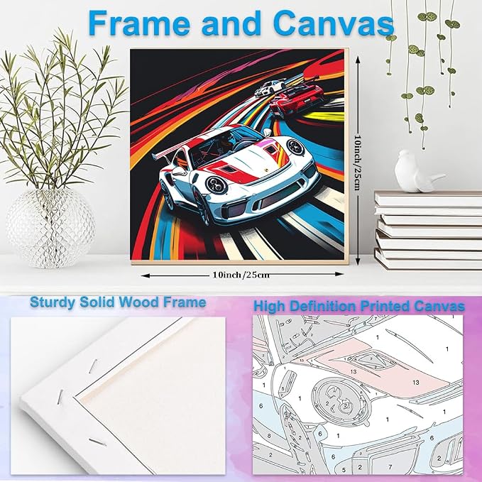 Artunion Framed Paint by Numbers Kit - Image 5