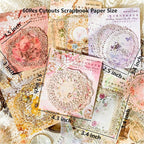 Antique Cutouts Lace Edge Scrapbook Paper, Journaling, Card Making, Junk - Image 6