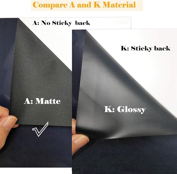 guangyintong Heat Transfer Vinyl Black HTV Rolls, Matte Surface PVC Material - Image 6