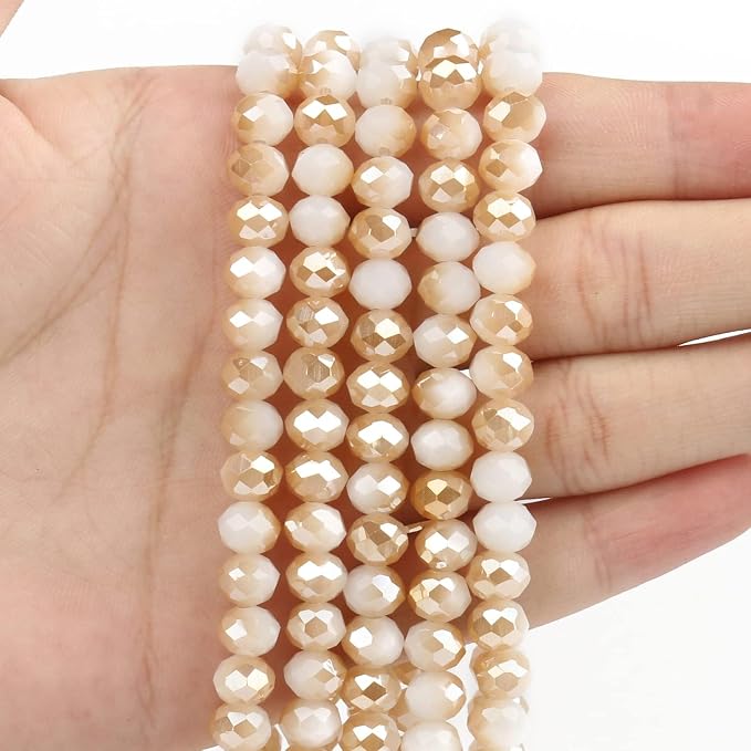 1000pcs 4mm Crystal Glass Beads - Image 3