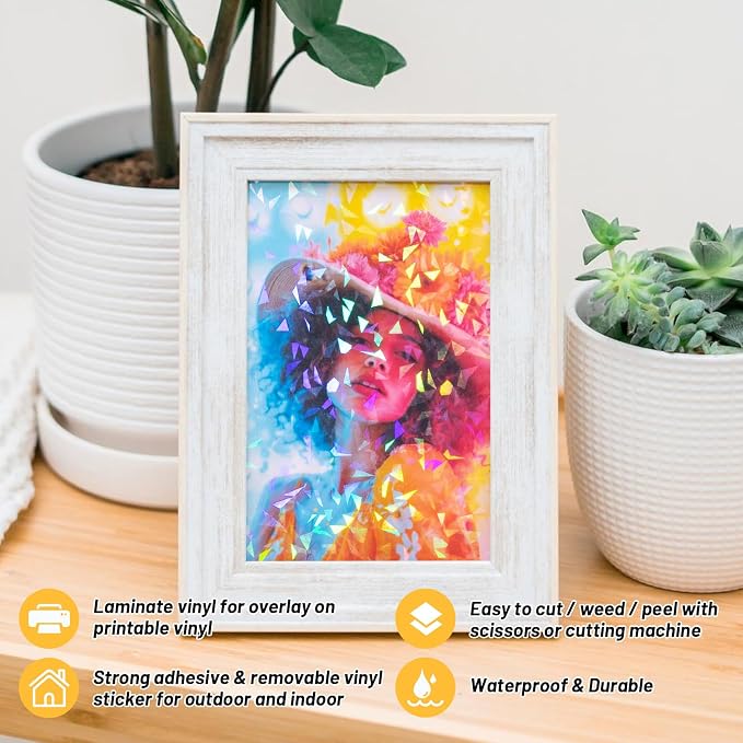 TECKWRAP Holographic Laminate Sheets Waterproof Laminating Sheets - Image 4