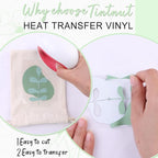 Tintnut Sage Green Heat Transfer Vinyl, 10inx6ft Iron on Vinyl | Neutral boho - Image 3