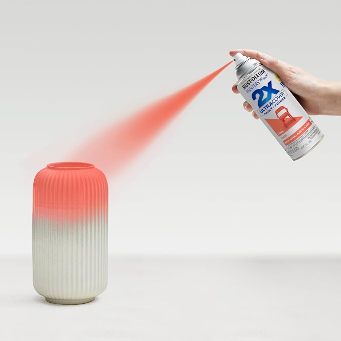 Rust-Oleum Painter's Touch 2X Ultra Cover Spray Paint, Gloss Coral | Indoor and - Image 6