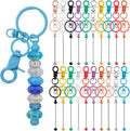 40 Pcs Beadable Keychains Bulk Kit – DIY Keychain Making Supplies by DNLEGULI