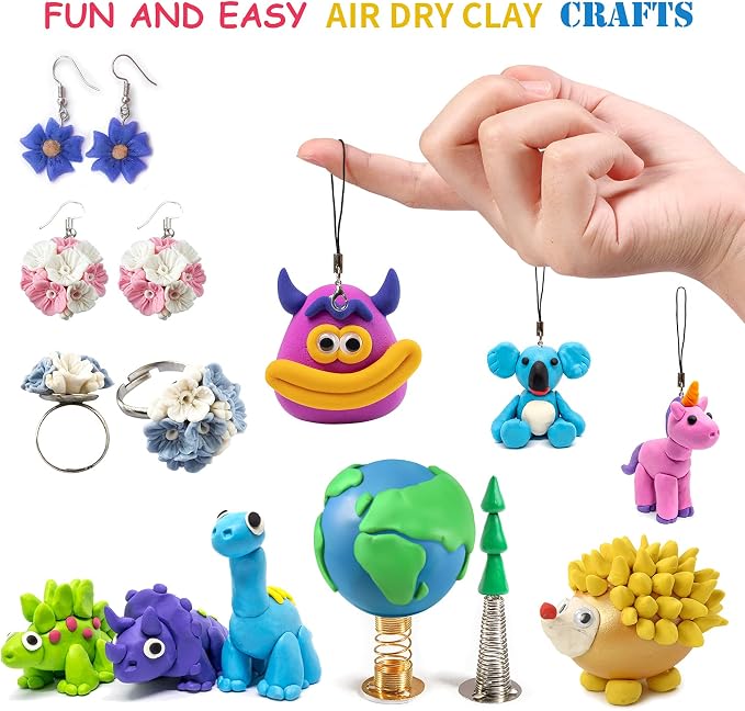 Air Dry Clay 24 Colors, Modeling Clay - Image 5