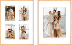 ATOBART 12x16 Picture Frame, OAK Wood Photo Frame 8.5x11 by ATOBART