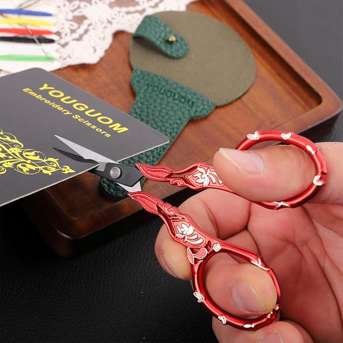 YOUGUOM Antique Embroidery Scissors - Image 4