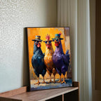 MBNTJHT Chicken Paint by Numbers Kit - Image 4