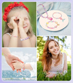 DUDUCOFU 900Pcs Mermaid Bracelet Making Kit - Image 4