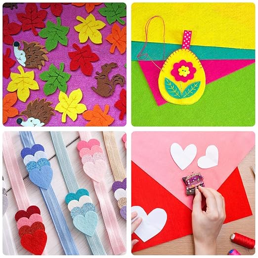 Caydo 30 Pcs 8" X 12" Adhesive Backed Felt Fabric Sheets, Adhesive Felt | - Image 5