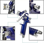 NEIKO 31207A HVLP Mini Gravity Feed Air Spray Paint Gun | 1.0 mm Nozzle Size | - Image 7