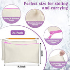 Legigo Blank Canvas Bag Zipper Pouch Makeup Bags Bulk - Image 2