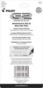 PILOT G2 Premium Refillable and Retractable Rolling Ball Gel Pens, Bold Point - Image 2