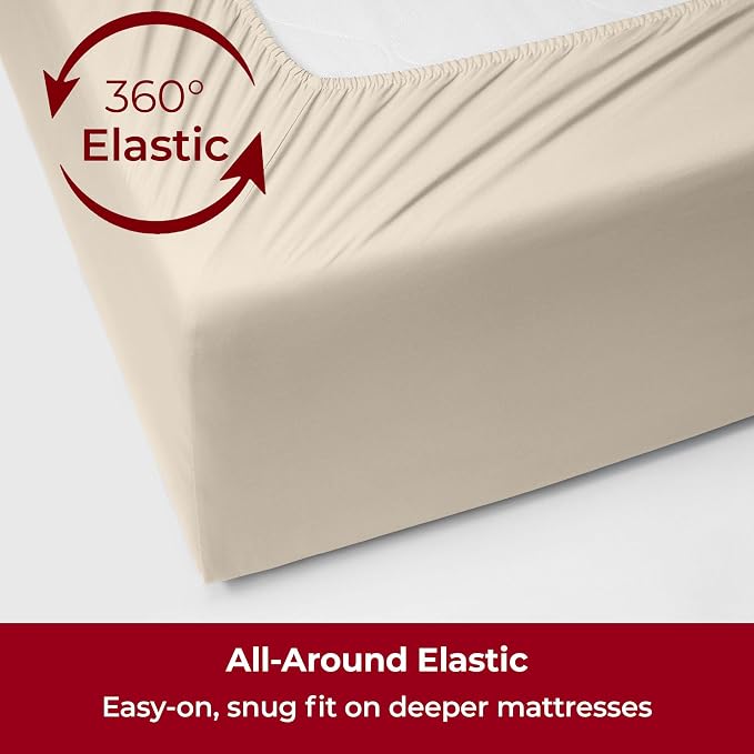 Mellanni Extra Deep Twin XL Sheets - Image 5
