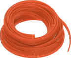 uxcell PET Expandable Sleeving 25ft 1/4" Orange Cable Management Sleeve Cord by uxcell