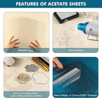Heat Resistant Clear Acetate Sheets - Image 2